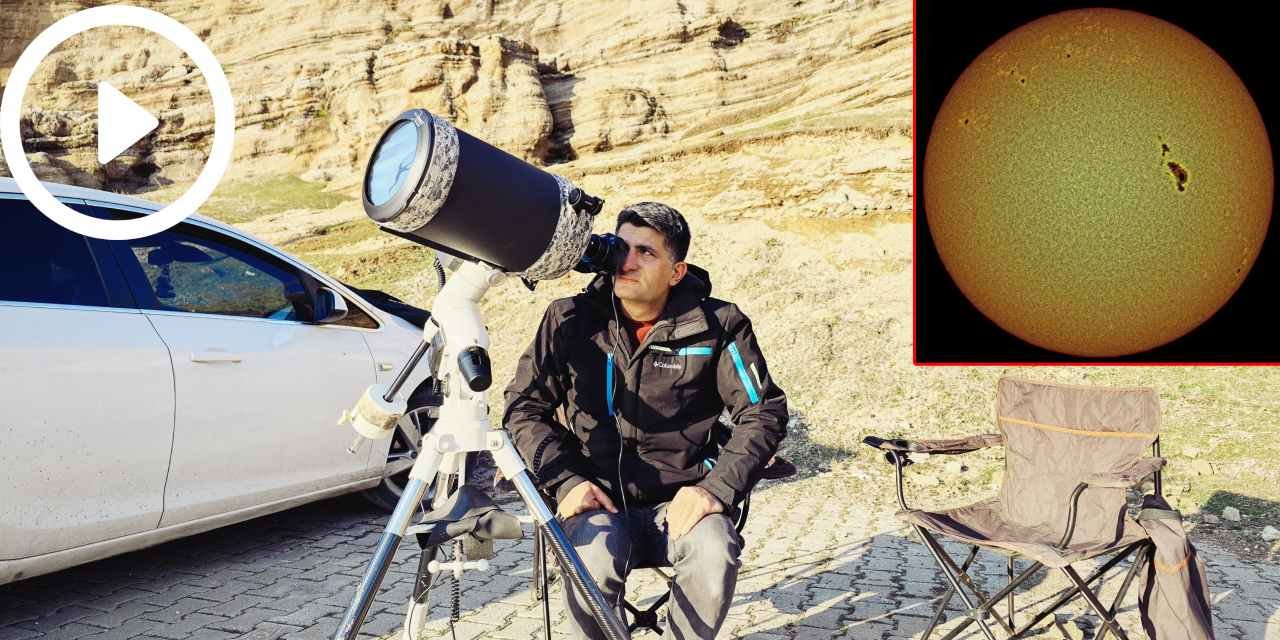 Bitlisli Uzay Meraklıları Güneş Patlamaları İçin Aylarca Gözlem Yapıyor