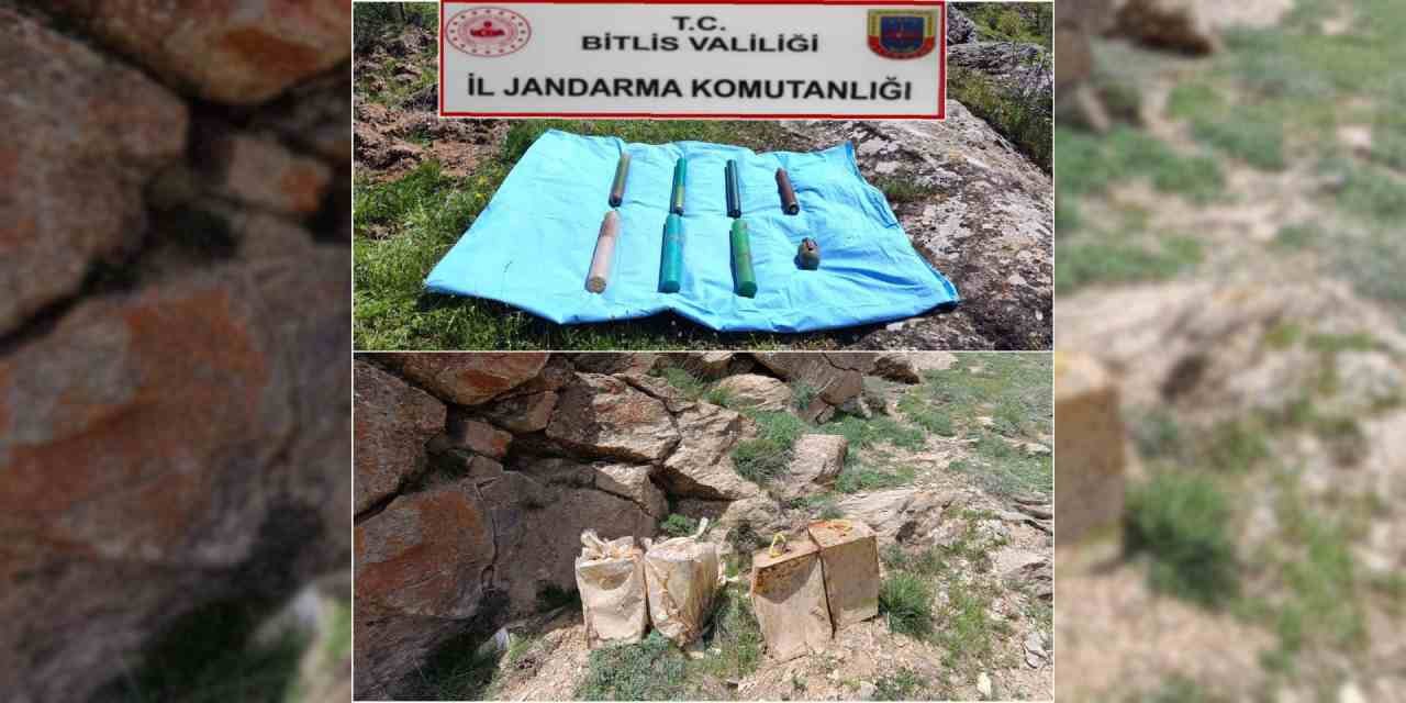Bitlis kırsalında 200 kilogramlık EYP böyle imha edildi