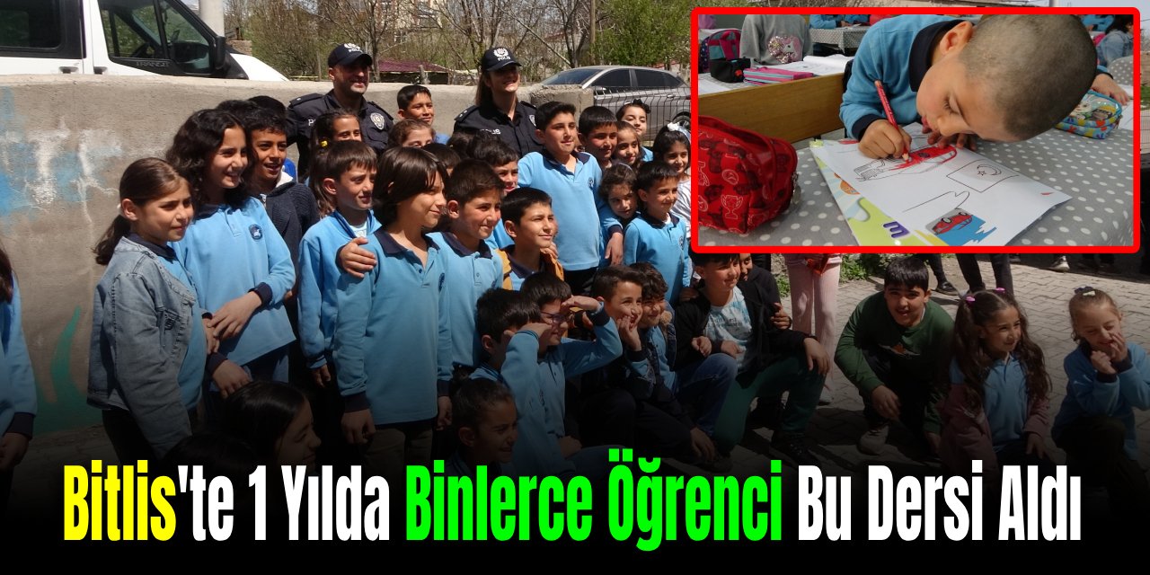Bitlis'te 1 Yılda 4 Bin 250 Öğrenci Bu Mesleği Tanıdı