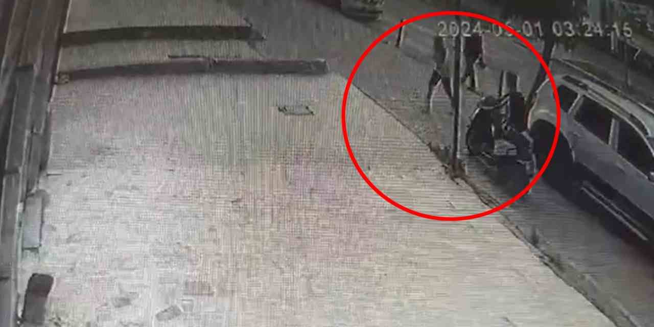 Motosiklet Çocuğa Çarptı: Güvenlik Kamerası Kazayı Kaydetti
