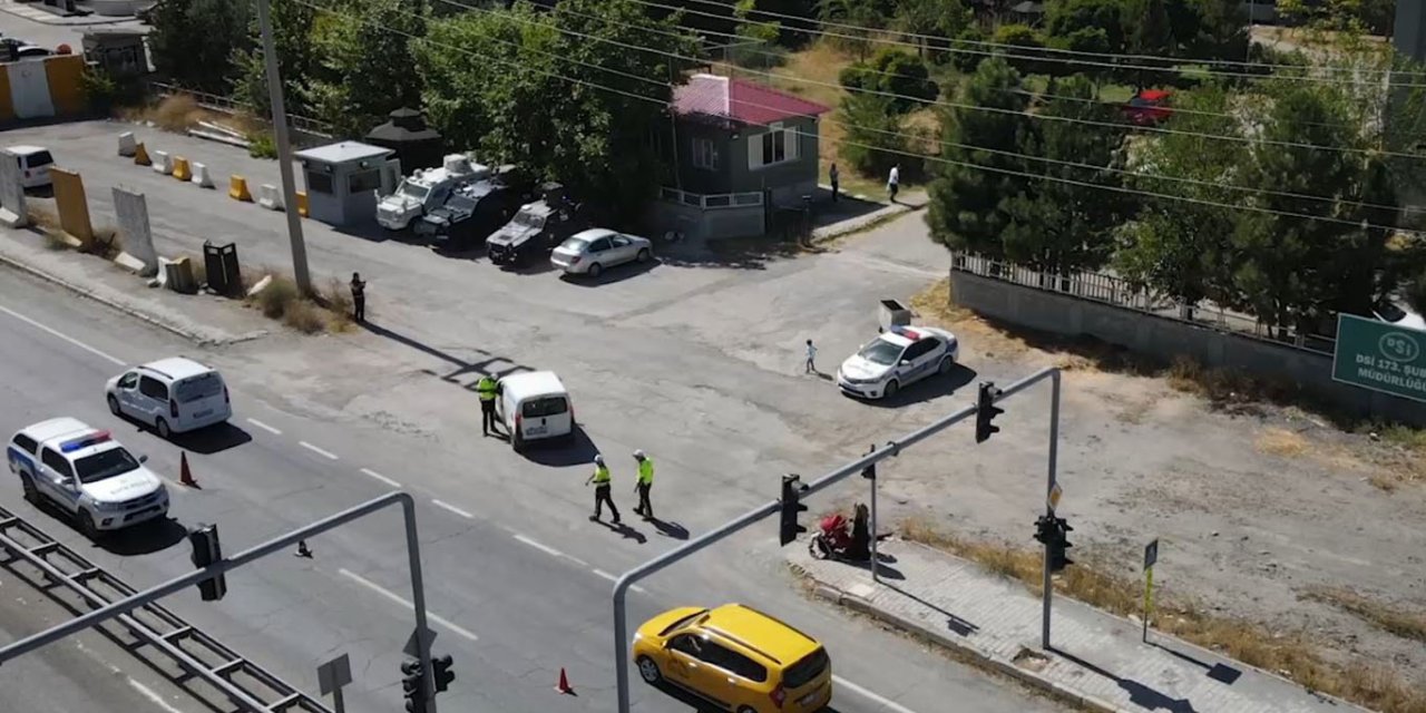 Bitlis'te Drone Destekli Trafik Denetimi Yapıldı