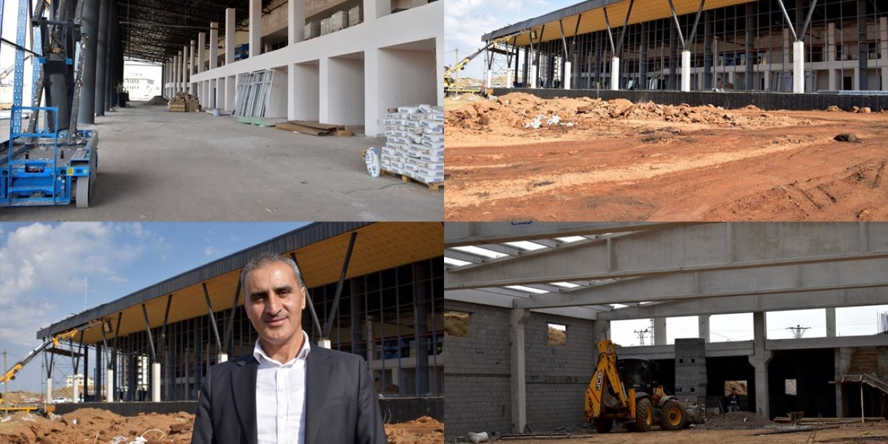 Bitlis'te Yeni Otogar ve İtfaiye Binalarının İnşaatı Hızla İlerliyor