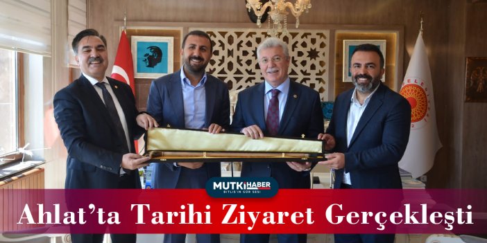 Ahlat'ta AK Parti Grup Başkanvekili Akbaşoğlu, Tarihi Ziyaret Gerçekleştirdi