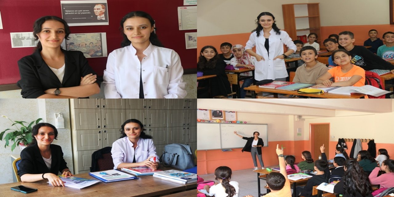 İkiz Kız Kardeşler Bitlis'te Matematik Öğretmeni Olarak Atandı